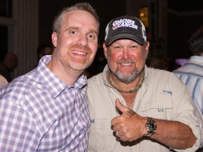 D.J. with Larry The Cable Guy D.J. with Larry The Cable Guy