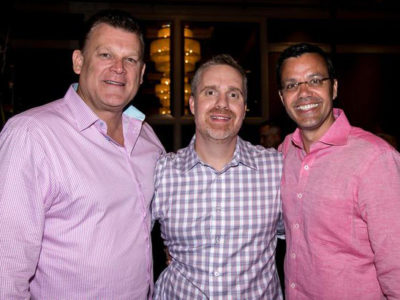 Brad Underwood and Tim Miles with D.J. Brad Underwood and Tim Miles with D.J.
